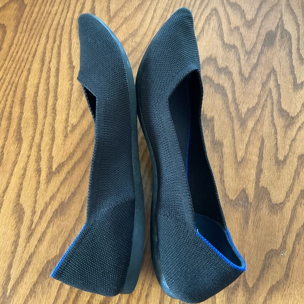 Rothy’s Black Flats, Women’s Sz 10 - Picture 4 of 7
